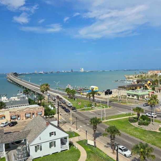 vista general bahia south padre island texas